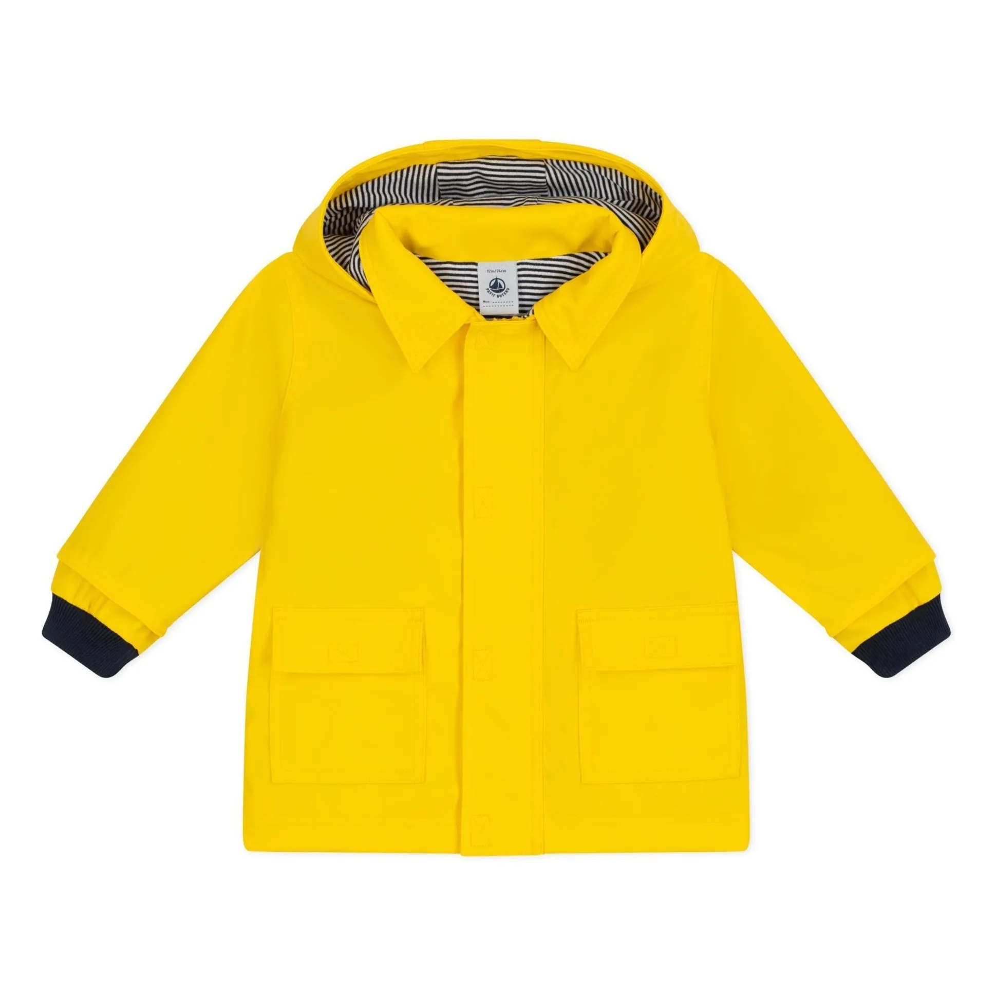 Petit Bateau Yellow Ciré Iconique Recycled Fiber Bébé