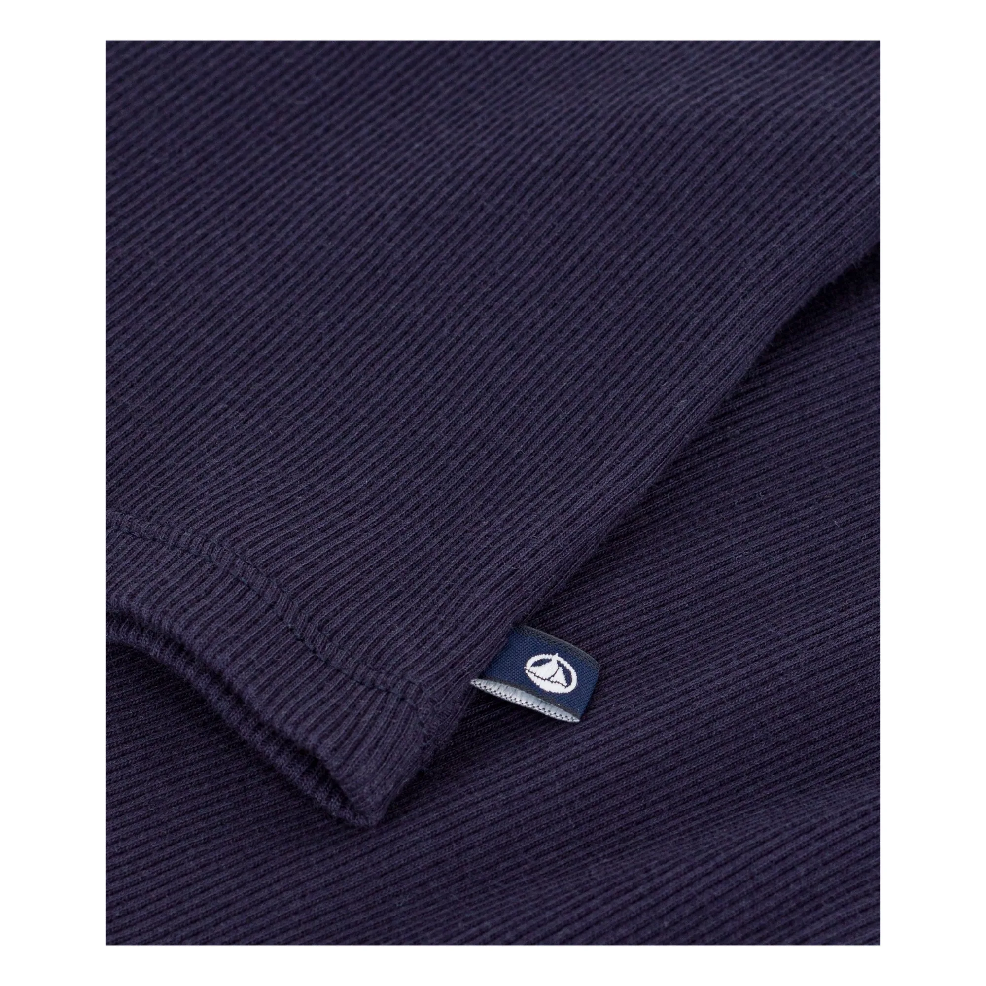 Débardeur Côtelé Ajusté | Bleu marine- Image produit n°1