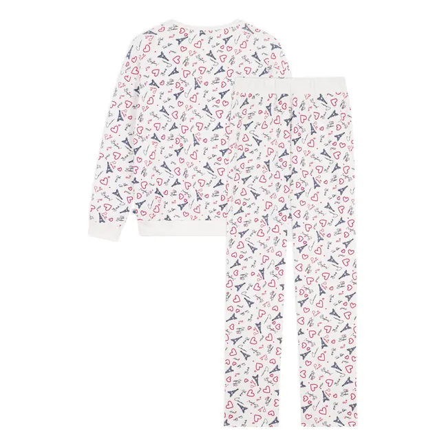 Pijama París | Blanco