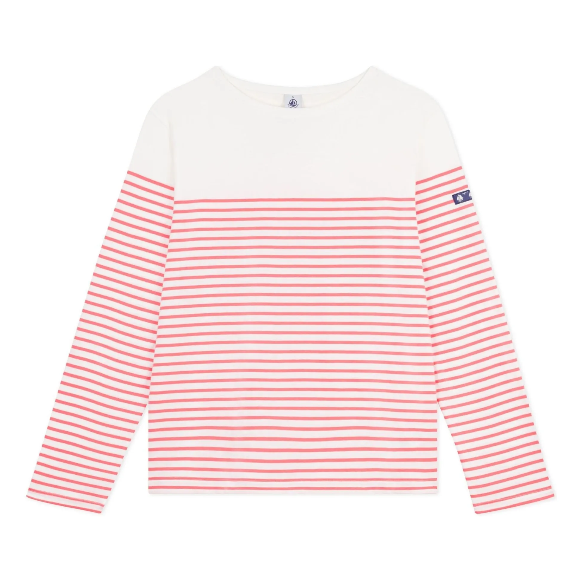 Petit Bateau Women's Coral Marinière
