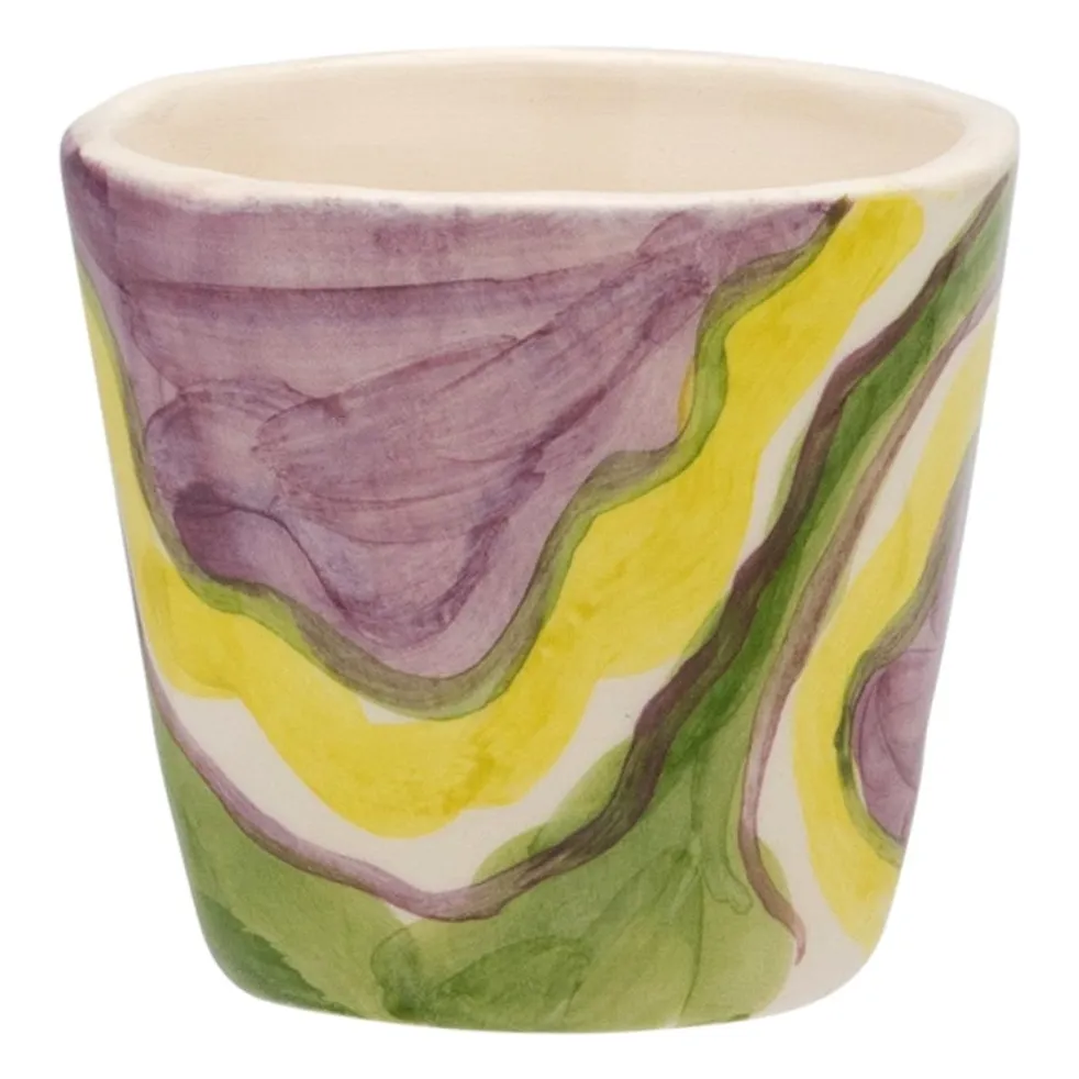 Anna + Nina Multicoloured Psychedelic Mug