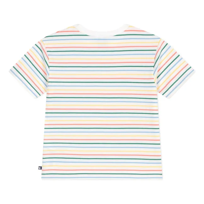 T-shirt Ample Rayé | Jaune