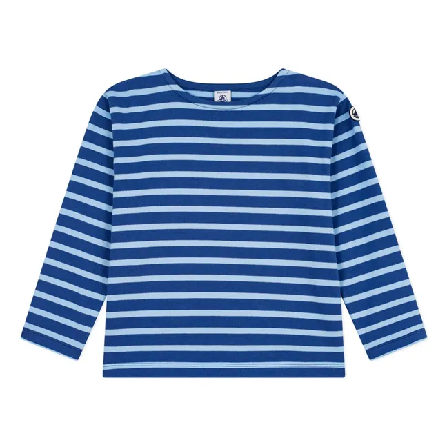 Camiseta Marinière | Azul