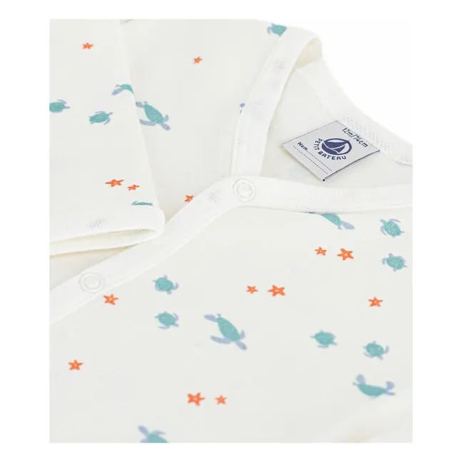Pigiama Sleep Well Turtles | Bianco
