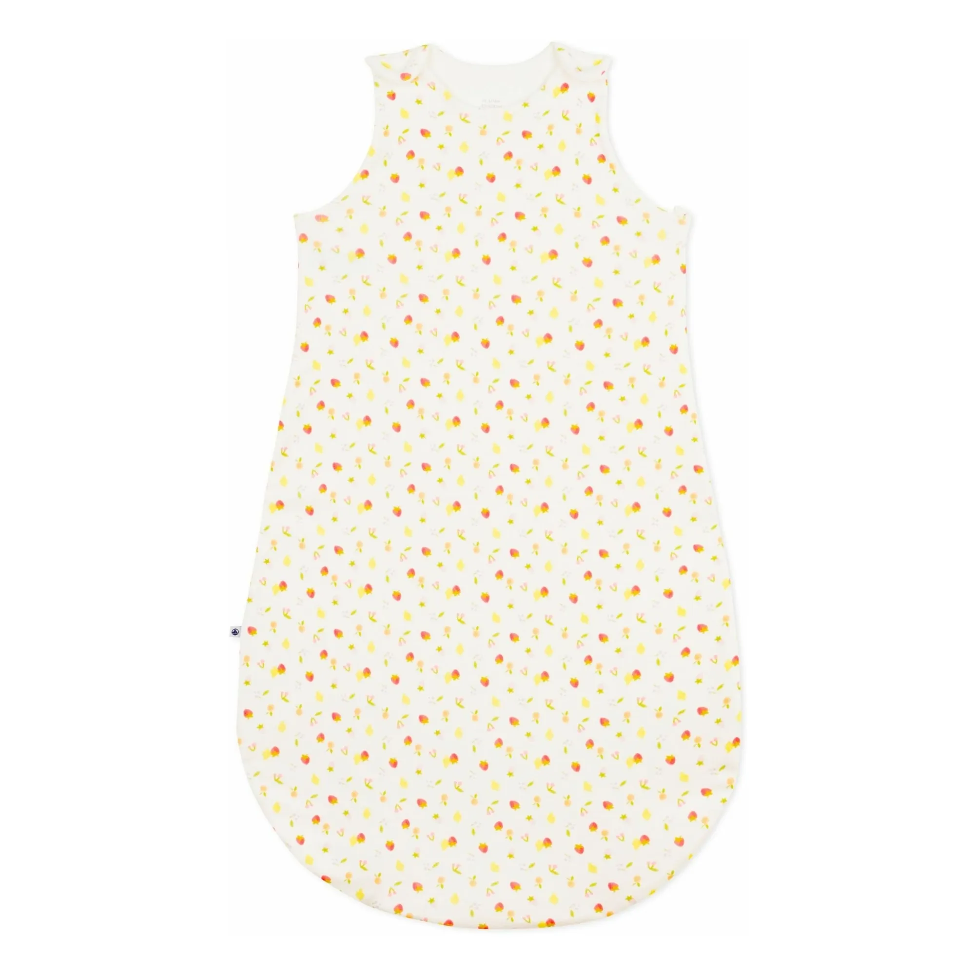 Petit Bateau Ecru Fruits Coton Bio Sleeping Bag