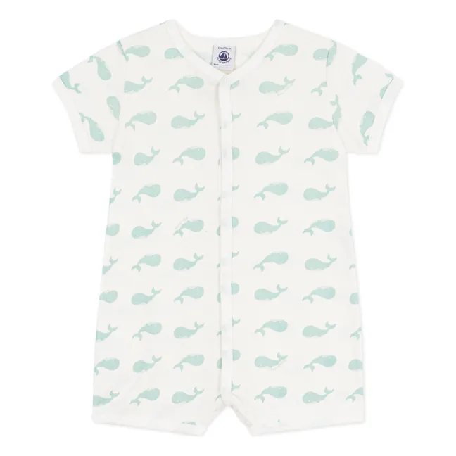 Pelele Pijama Ballenas | Blanco