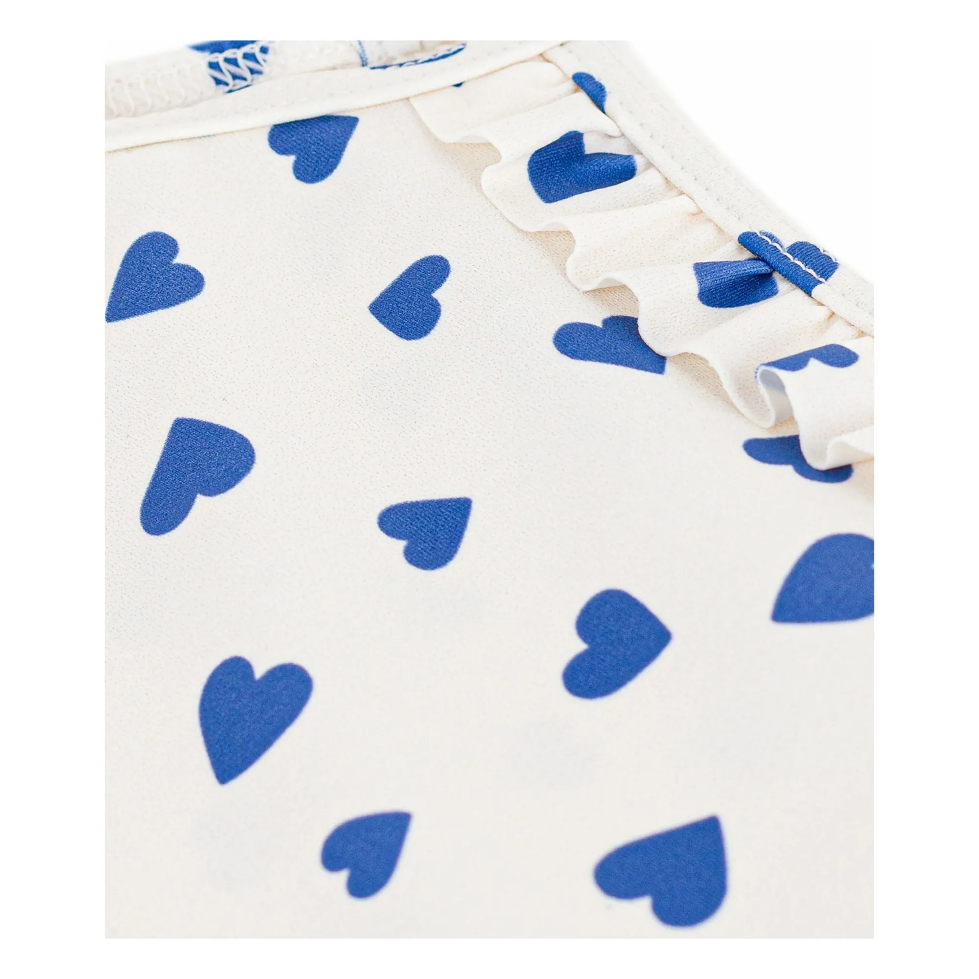 Maillot de Bain Cœurs | Blanc- Image produit n°3