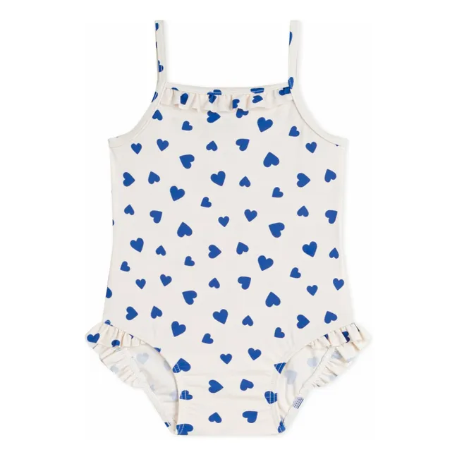 Maillot de Bain Cœurs | Blanc