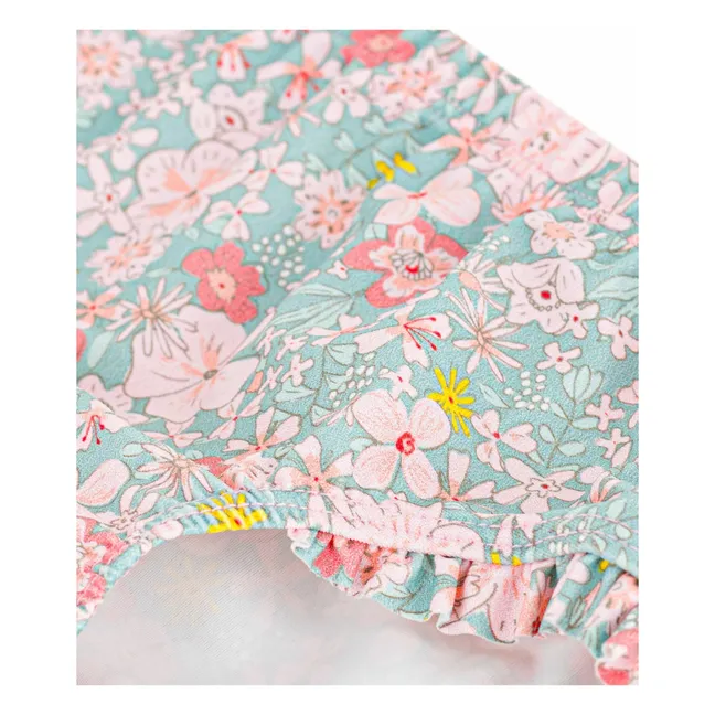 Braguitas de baño Flowery | Turquoise