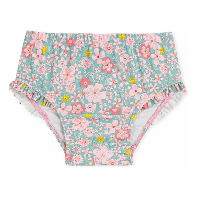 Braguitas de baño Flowery | Turquoise