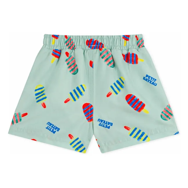 Bañador bebé de fibra reciclada Glaces | Turquoise