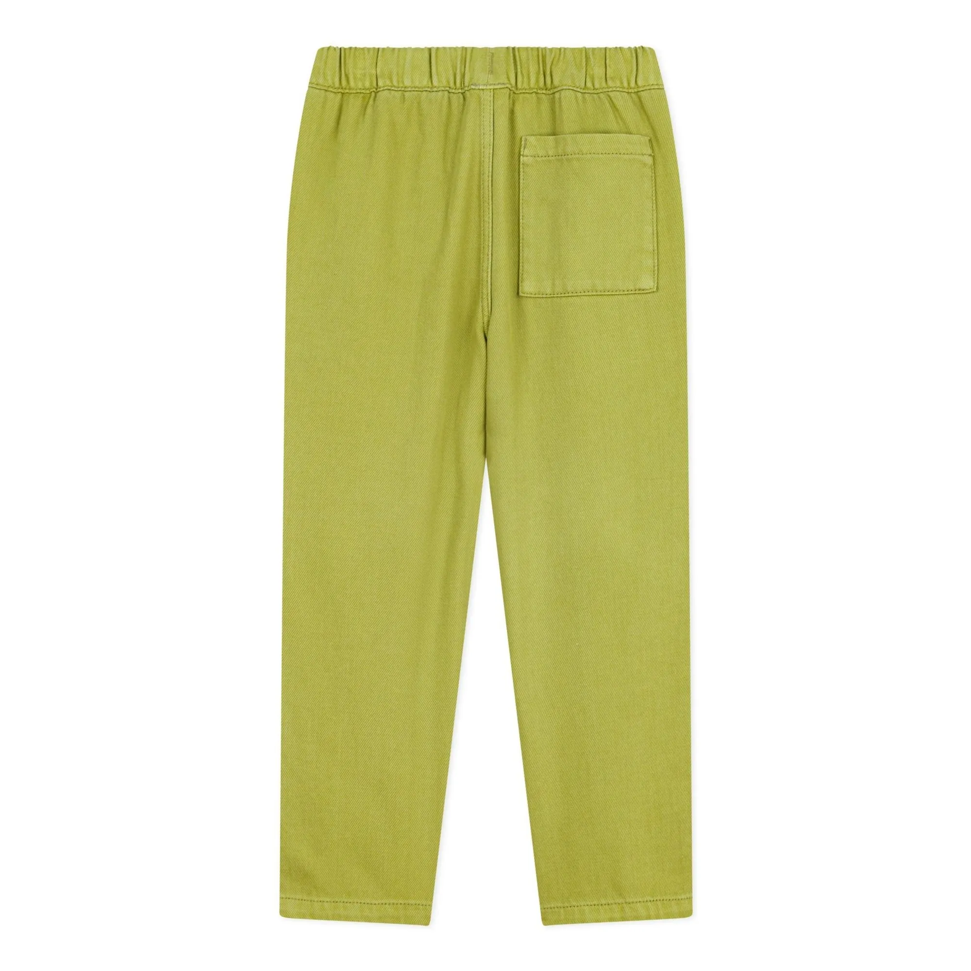 Pantalon Droit Sergé | Olive- Image produit n°4