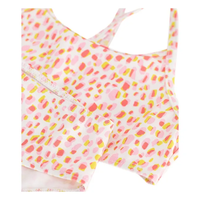 Spotted Swimsuit | White