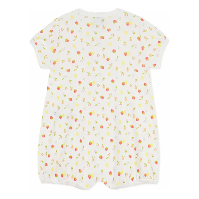 Pijama Combishort Frutas | Crudo