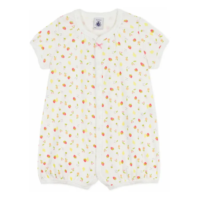 Pijama Combishort Frutas | Crudo