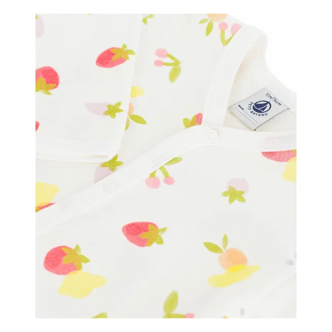 Pyjama Dors Bien Fruits | Ecru