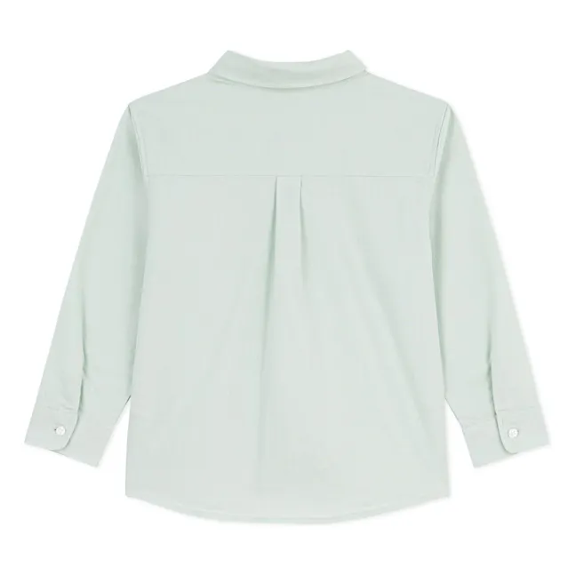 Plain Linen Shirt | Sage