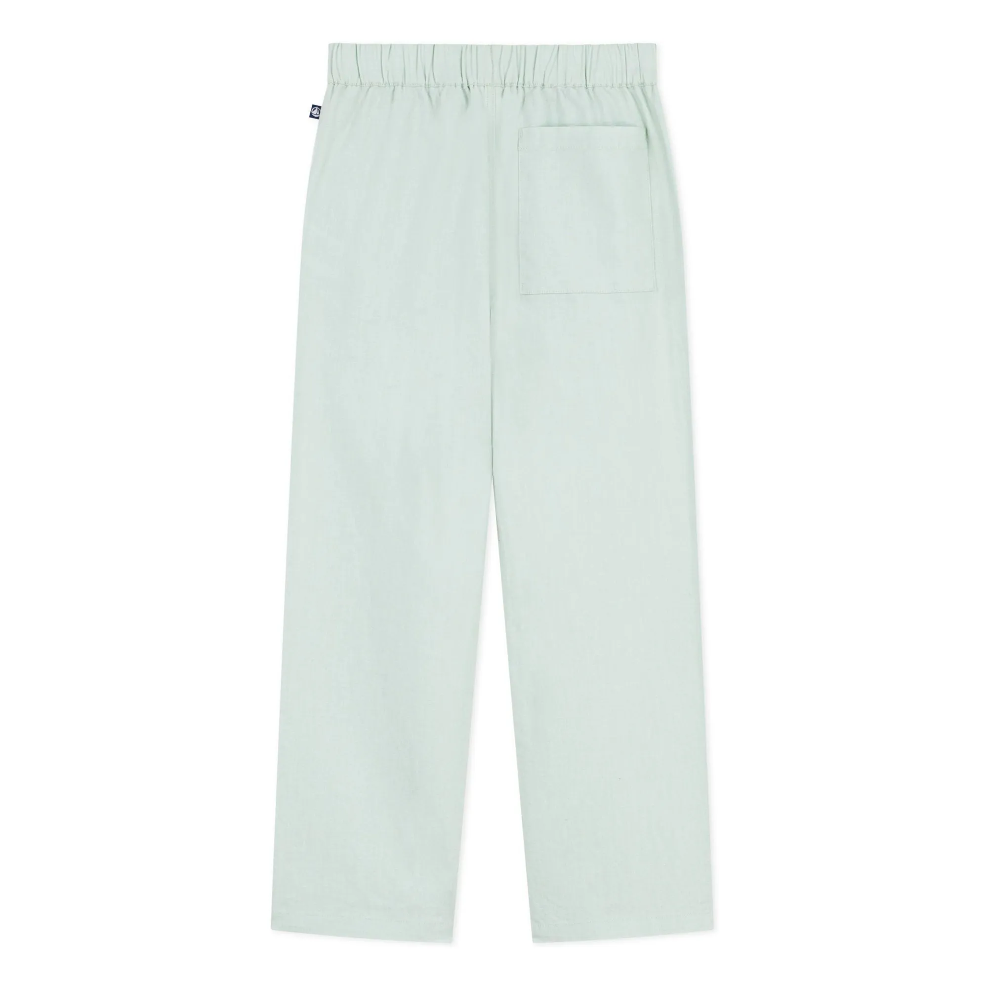 Pantalon Lin | Vert d'eau- Image produit n°2