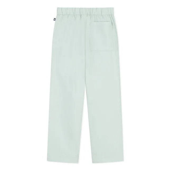Pantalones de lino | Verde agua