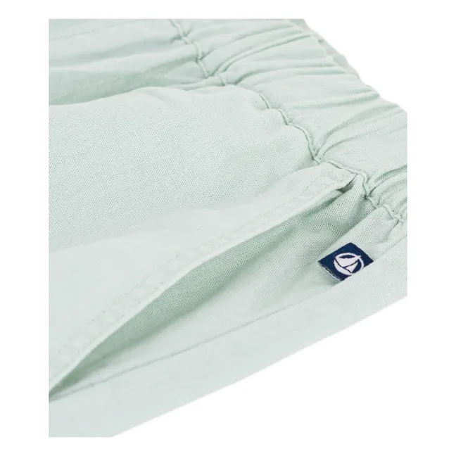 Pantalones de lino | Verde agua