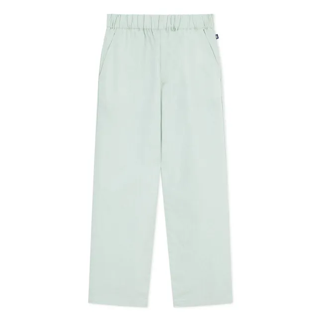Pantalones de lino | Verde agua