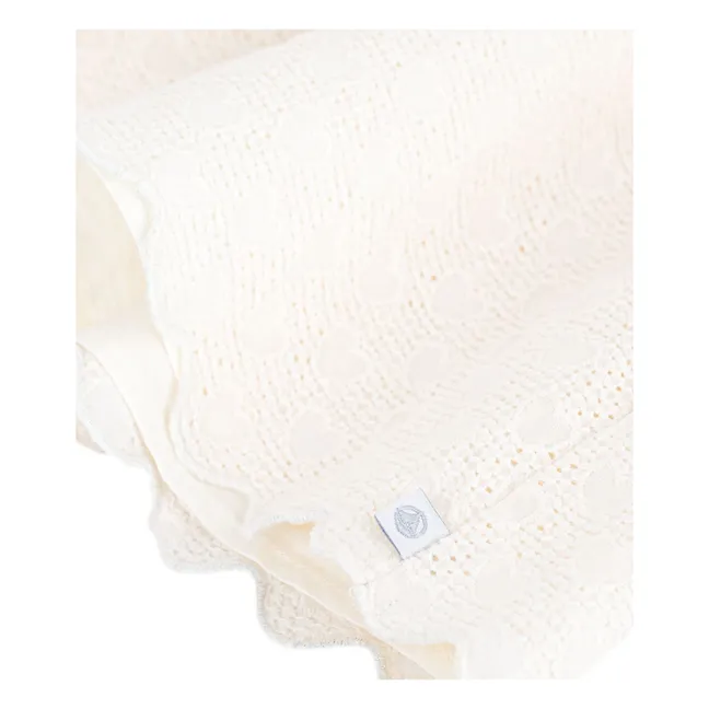 Blouse Broderie Anglaise Organic Cotton | Ecru