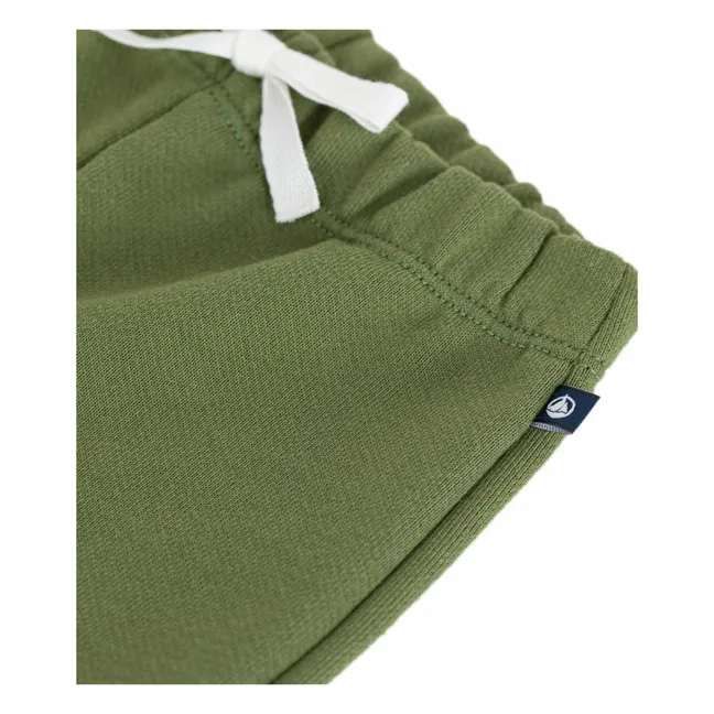 Plain Elasticated Jogger | Olive