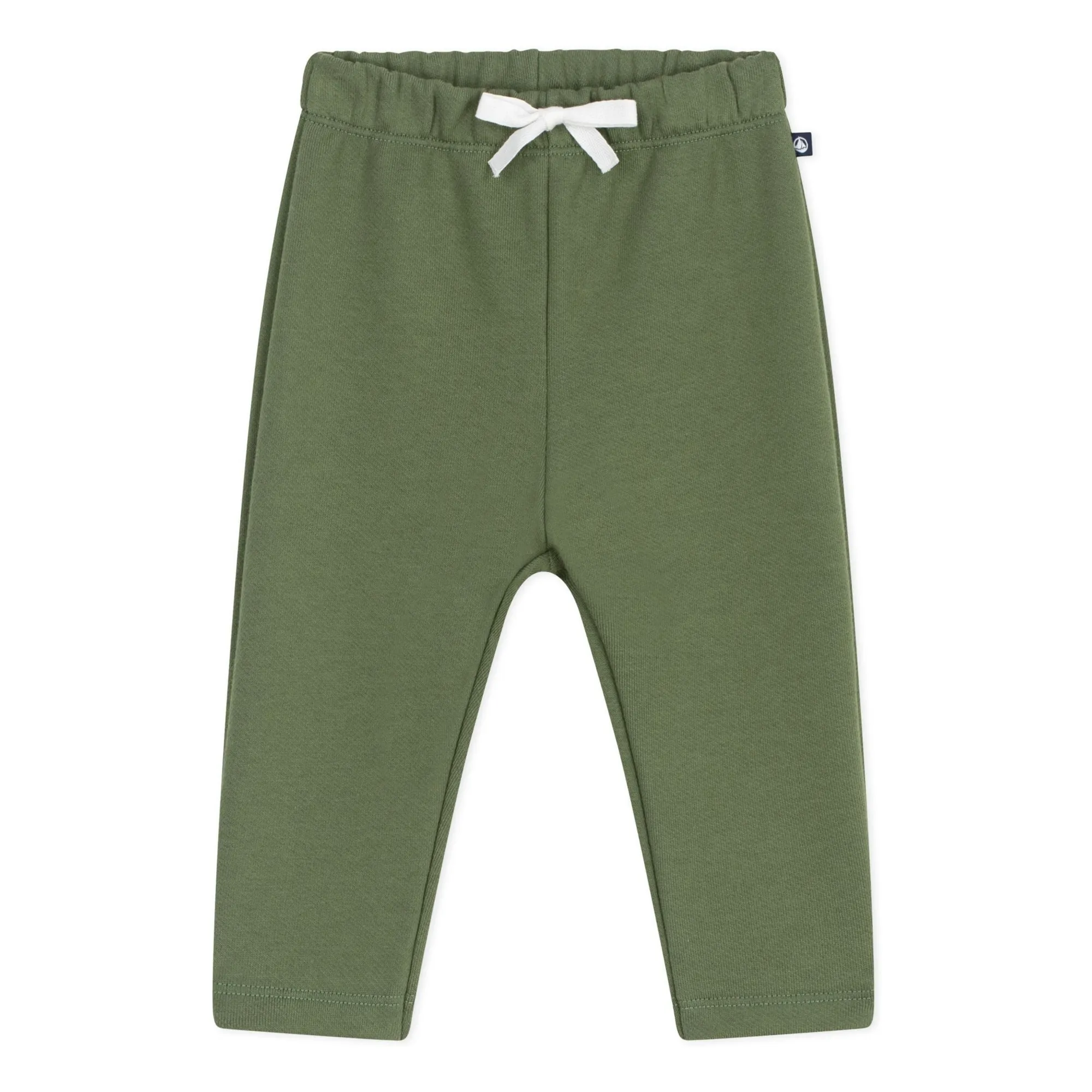 Petit Bateau Olive Plain Elasticated Jogger