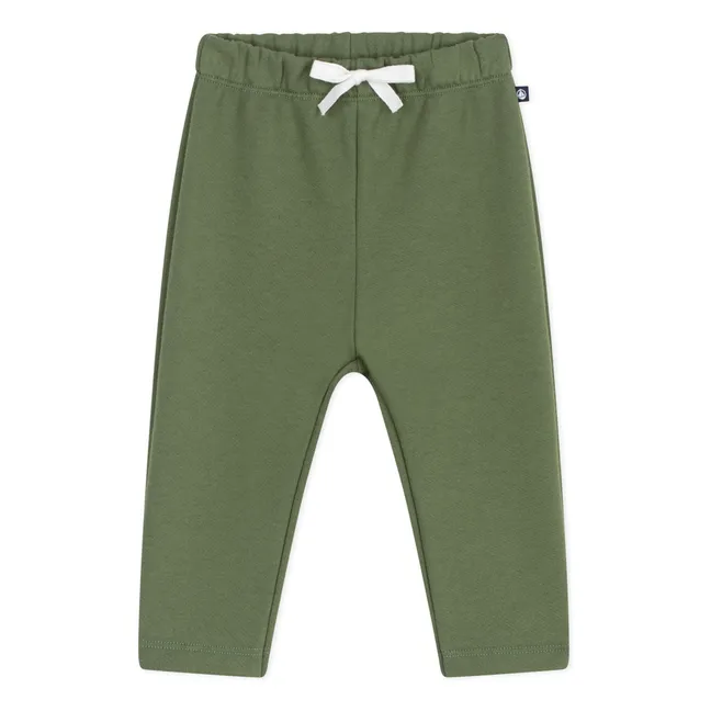 Plain Elasticated Jogger | Olive