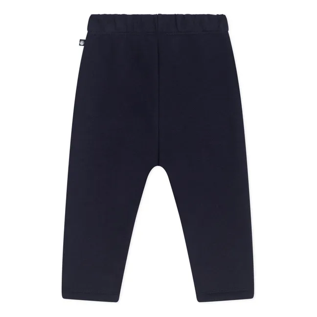 Jogger Elastiqué Uni | Bleu marine