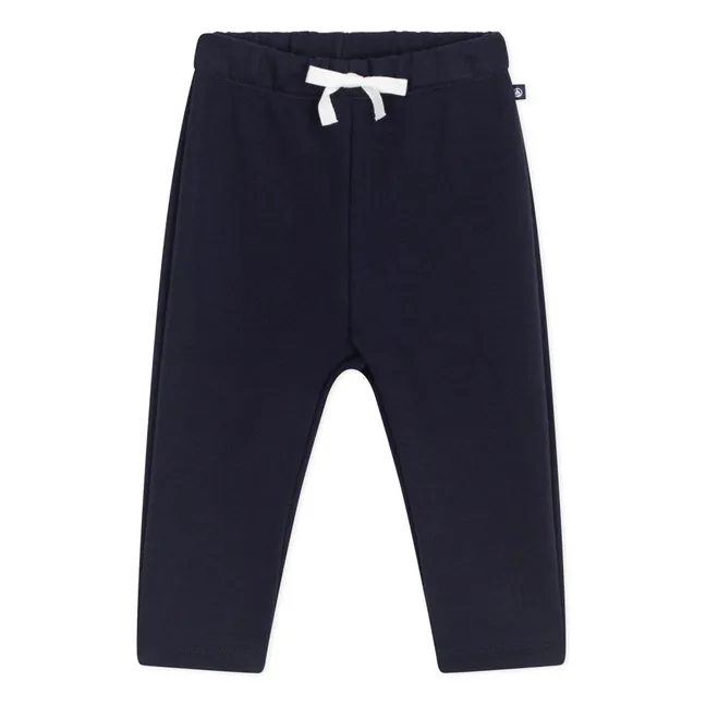 Jogger Elastiqué Uni | Bleu marine