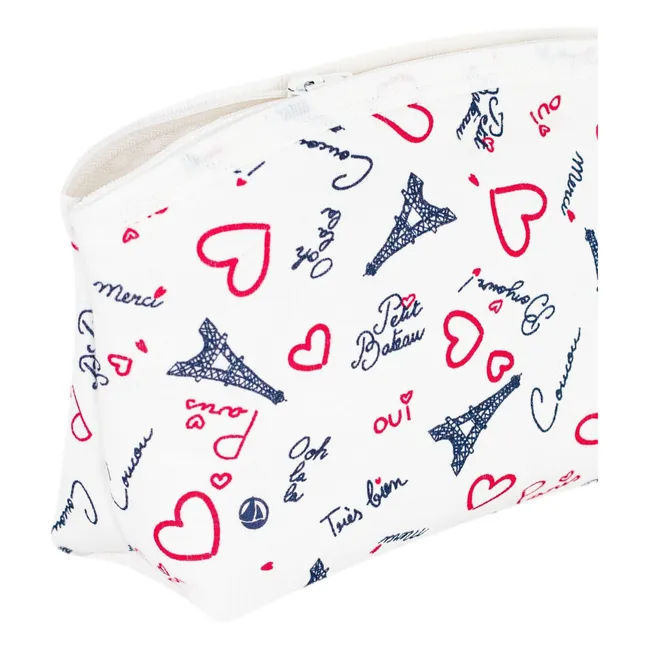 Trousse Paris Coton Bio | Blanc