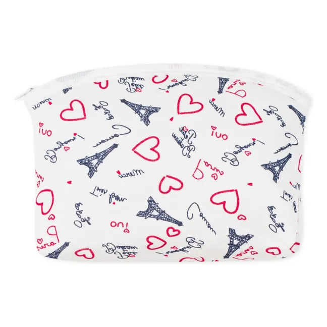 Trousse Paris Coton Bio | Blanc