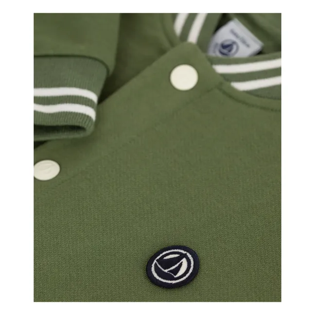 Chaqueta holgada de forro polar Teddy | Olive