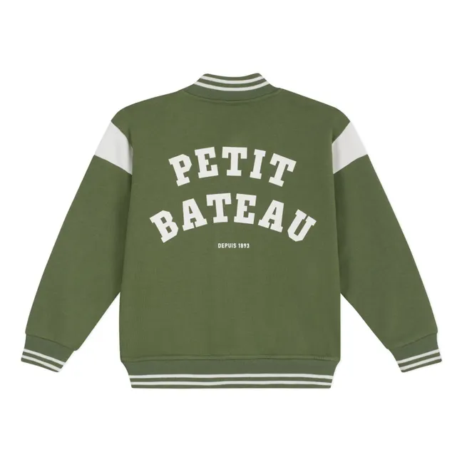 Chaqueta holgada de forro polar Teddy | Olive