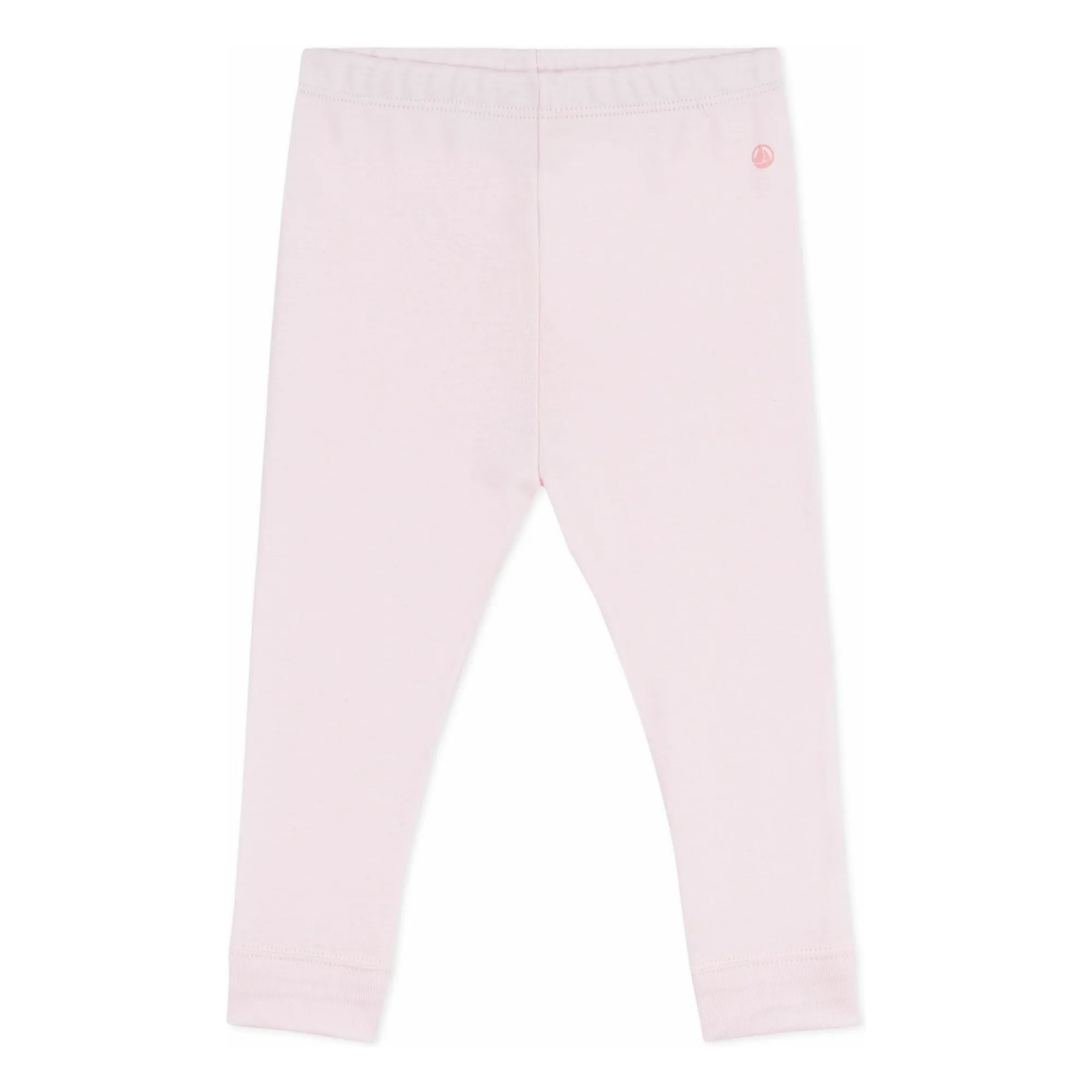 Petit Bateau Pale Pink Organic Cotton Leggings