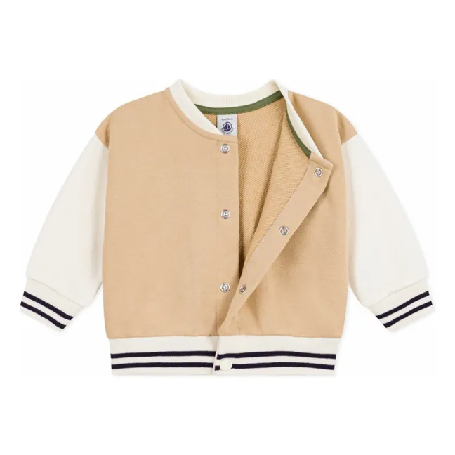 Veste Teddy Molleton | Beige