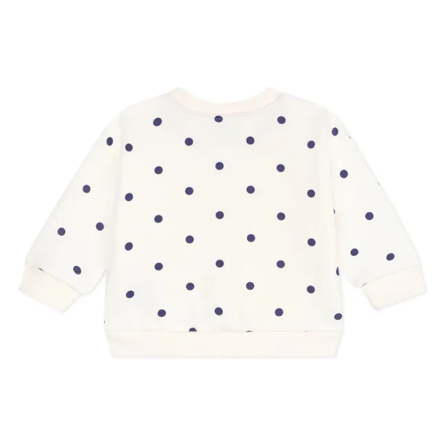 Molton Dots Jacket | Ecru