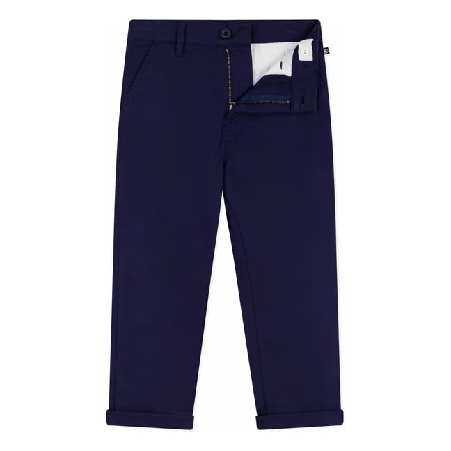 Pantalones chinos de sarga | Beige