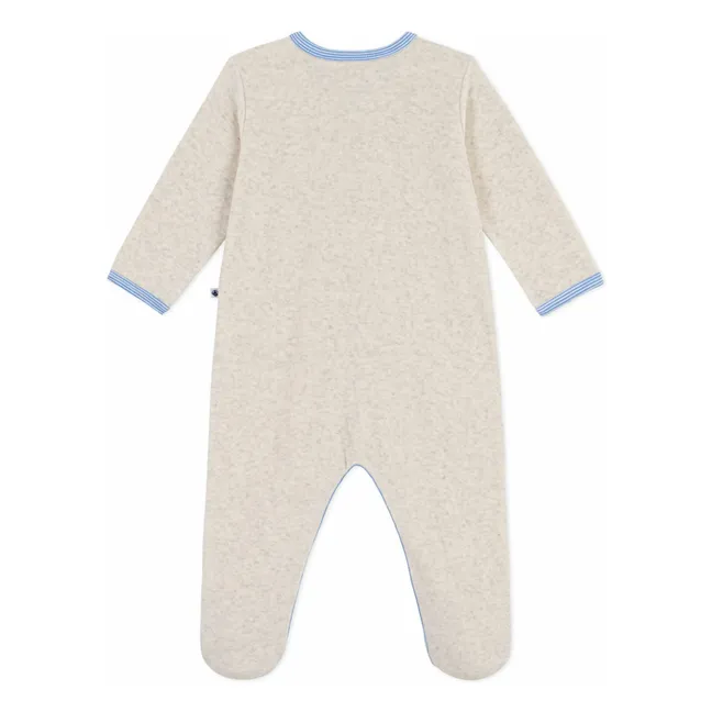 Pyjama Dors Bien Amour Coton Bio | Beige chiné
