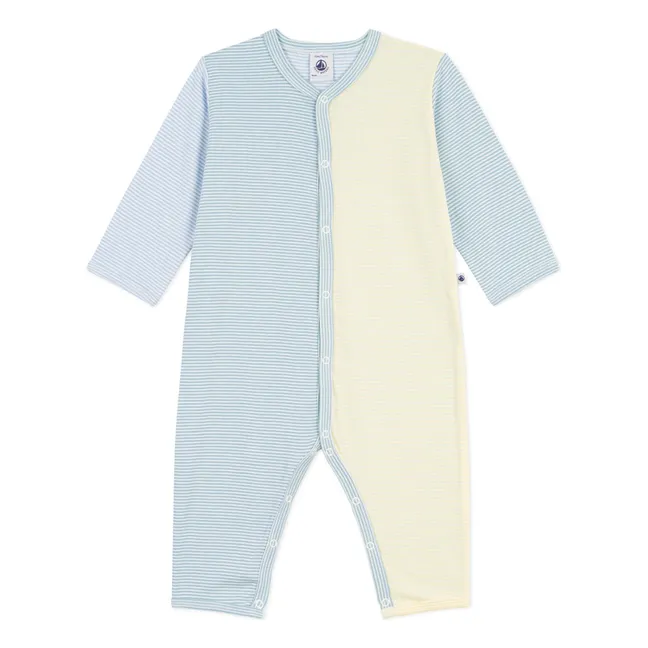 Pyjama Dors Bien Rayé | Jaune