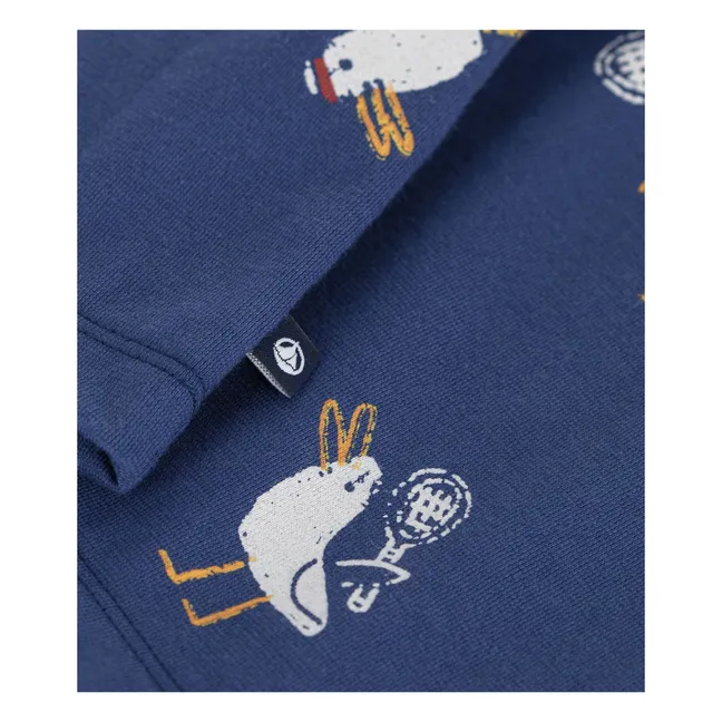 T-shirt Mouettes | Bleu foncé