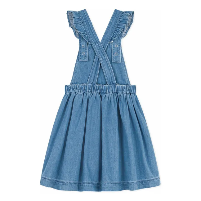 Vestido Salopette | Azul