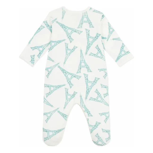 Pijama Sleep Well Torre Eiffel | Blanco