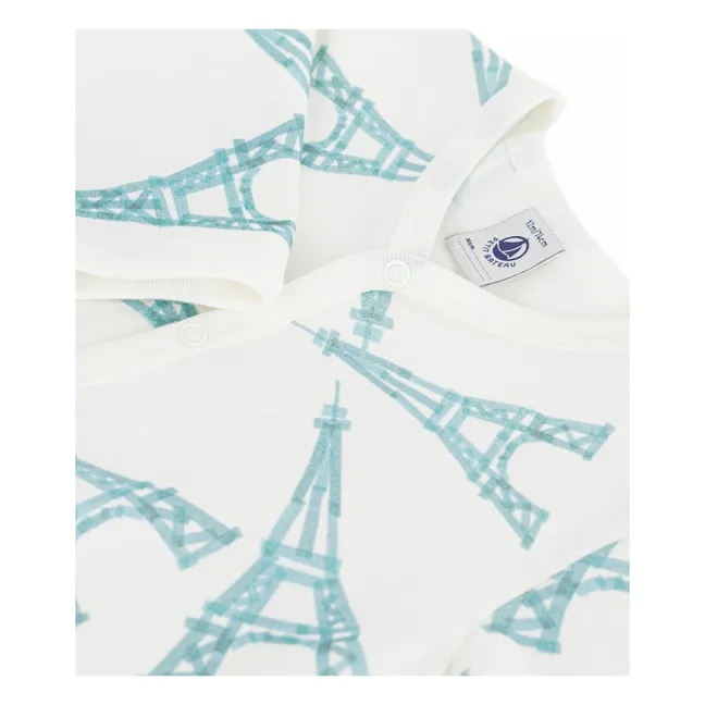 Pijama Sleep Well Torre Eiffel | Blanco