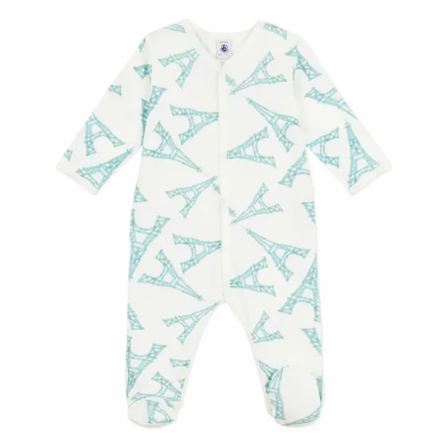 Pijama Sleep Well Torre Eiffel | Blanco