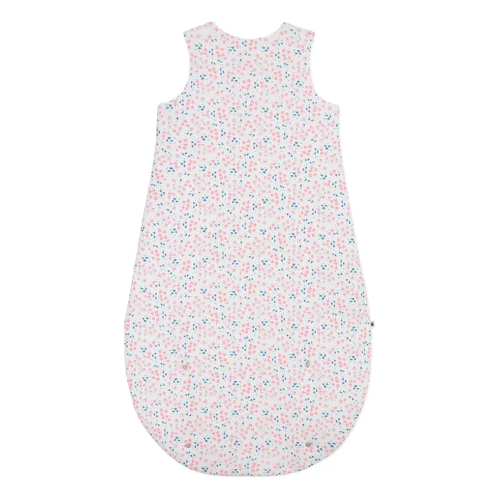 Gigoteuse Fleurie Coton Bio | Blanc- Image produit n°3