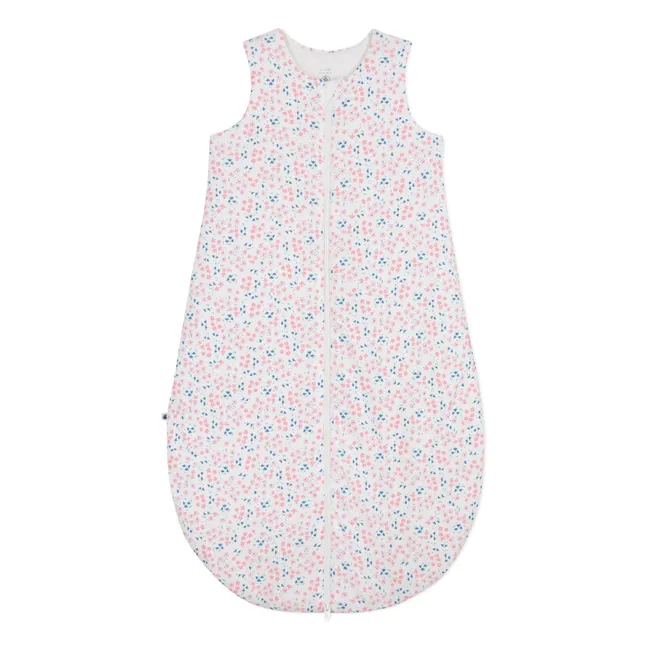 Gigoteuse Fleurie Coton Bio | Blanc