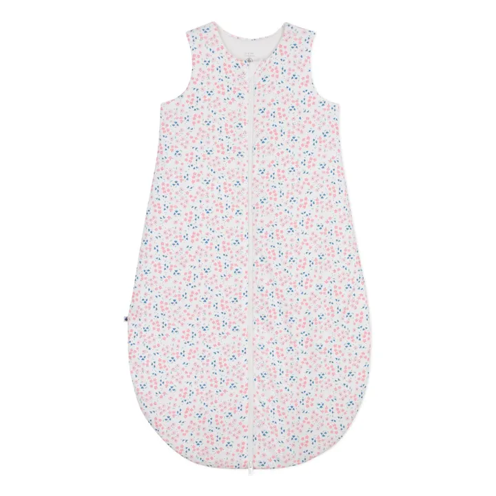 Gigoteuse Fleurie Coton Bio | Blanc- Image produit n°0