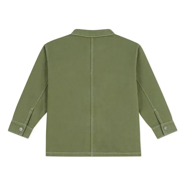 Chaqueta vaquera de algodón orgánico | Khaki